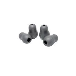 Ersatzteil-Set Soft-Ohroliven, grau, groß und klein