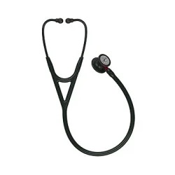 Littmann Stethoskop CARDIOLOGY IV, Black Edition, schwarz, roter Anschluss