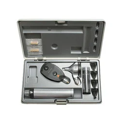 Diagnostik Set HEINE BETA 200 F.O. 2,5V, mit Batteriegriff, Tips, Lasergravur