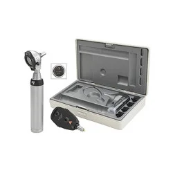 Diagnostik Set HEINE BETA 200 F.O. LED, mit USB Ladegriff, Kabel, Netzteil, Tips, Gravur