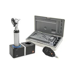 Diagnostik Set HEINE BETA 400 F.O. LED, mit Ladegriff, Ladegerät, Lasergravur