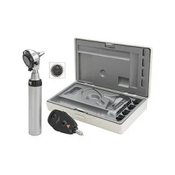 Diagnostik Set HEINE BETA 400 F.O. LED, mit USB Ladegriff, Kabel, Netzteil, Lasergravur