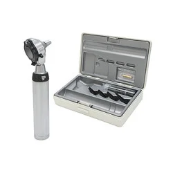 Otoskop HEINE BETA 400 F.O. 2,5V, mit Batteriegriff, Lasergravur