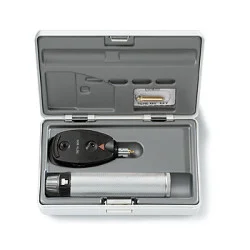 Ophthalmoskop HEINE BETA 200 2,5V, mit Batteriegriff, Ersatzlampe, Etui, Lasergravur
