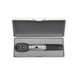 Ophthalmoskop HEINE mini 3000 LED, 2,5V, blau, mit Batteriegriff, Hartschalenetui