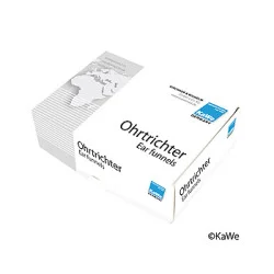 Einmal-Ohrtrichter, PICCOLIGHT, grau, groß, d=4mm, in Karton