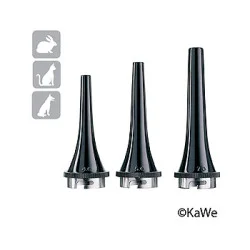 Reusable ear funnel Veterinary Set, Ø 4.0 / 5.0 / 