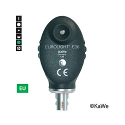 Ophthalmoskop-Kopf EUROLIGHT E36, 2,5 V, Grünfilter, EU-Version mit 6 Blenden