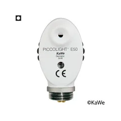 Ophthalmoskop-Kopf PICCOLIGHT E50, 2,5V, stone, 1 Blende