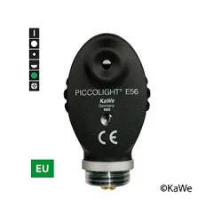 Ophthalmoskop-Kopf PICCOLIGHT E56, 2,5 V, night, Grünfilter, EU-Version mit 6 Blenden