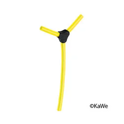 Y-Schlauch, ca. 55cm, gelb