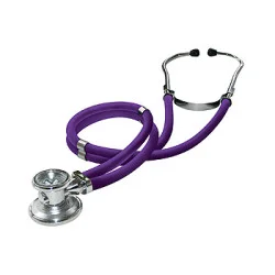 Rapport-Stethoskop, umschaltbar, 55cm, lila, komplett mit Ersatzteil-Set