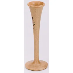Pinard Stethoskop, 17 cm lang, d=44 mm, aus Buchenholz