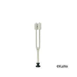 Stimmgabel nach Lucae, c128, mit Dämpfer und Kunststofffuß