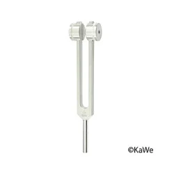 Stimmgabel Alu, mit Dämpfer, c 128