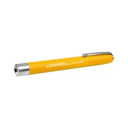 Diagnostik Leuchte Penlight Luxamed, gelb, mit LED Lampe