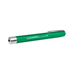 Diagnostik Leuchte Penlight Luxamed, grün, mit LED Lampe