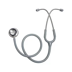 LuxaScope Sonus Adult Doppelkopf-Stethoskop, für Erwachsene, grau, Restposten