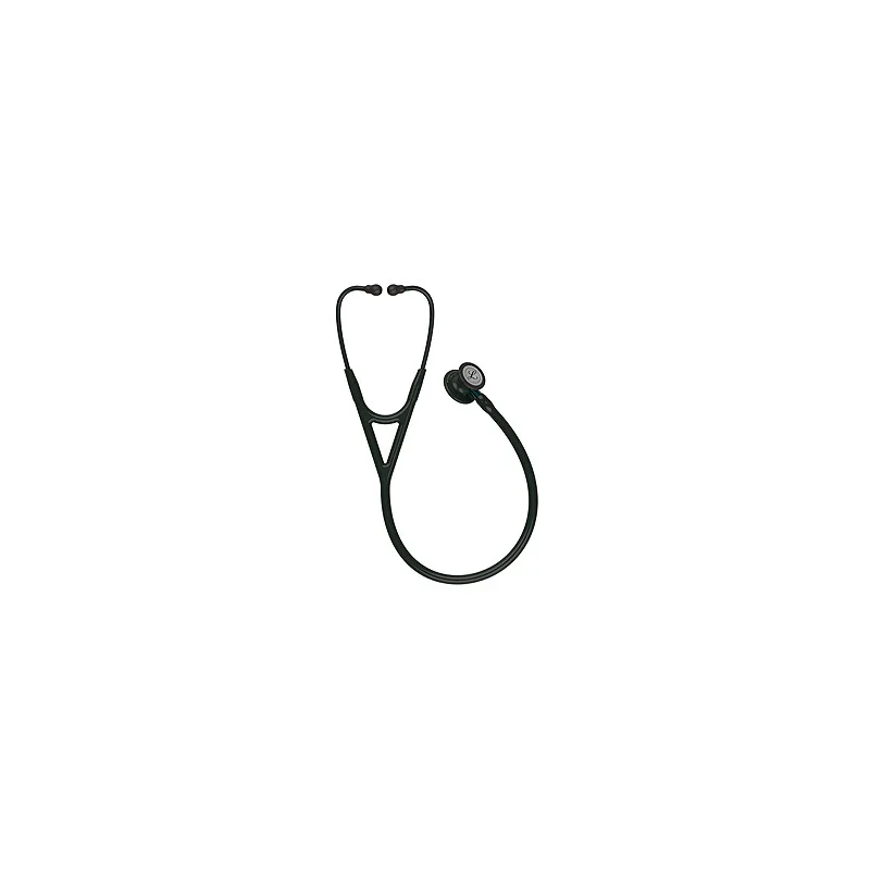 Littmann Stethoskop CARDIOLOGY IV, Black Edition, schwarz, blauer Anschluss