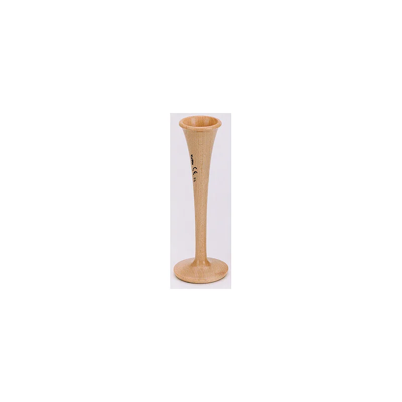 Pinard Stethoskop, 17 cm lang, d=44 mm, aus Buchenholz