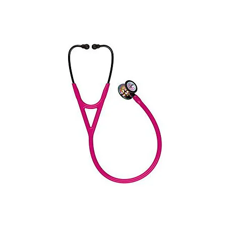Littmann Stethoskop CARDIOLOGY IV, Regenbogen Edition, poliert, himbeer