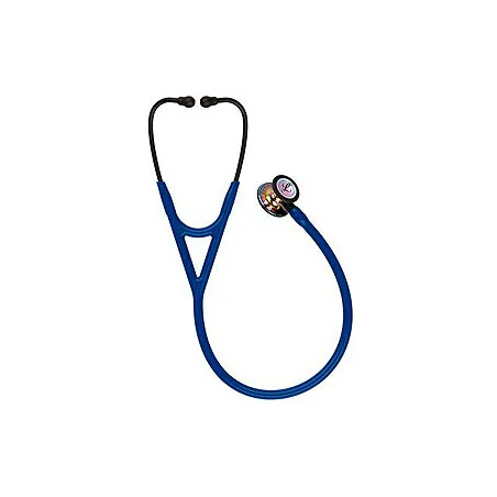 Littmann Stethoskop CARDIOLOGY IV, Regenbogen Edition, poliert, marineblau