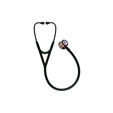 Littmann Stethoskop CARDIOLOGY IV, Regenbogen Edition, poliert, schwarz