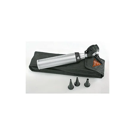 Otoskop HEINE BETA K 180 F.O. 2,5V, mit Batteriegriff, Tips, Tasche, Lasergravur