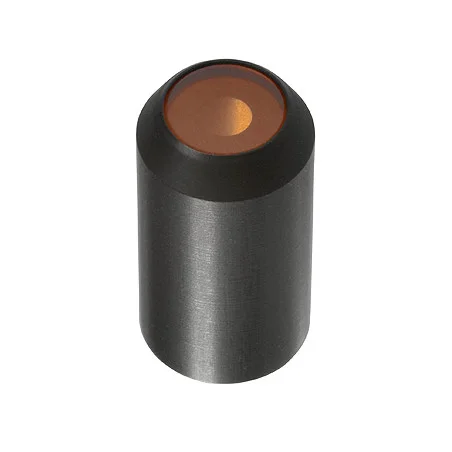 Aufsteckbares Orangefilter für lichtempfindliche Patienten zu Skiaskope