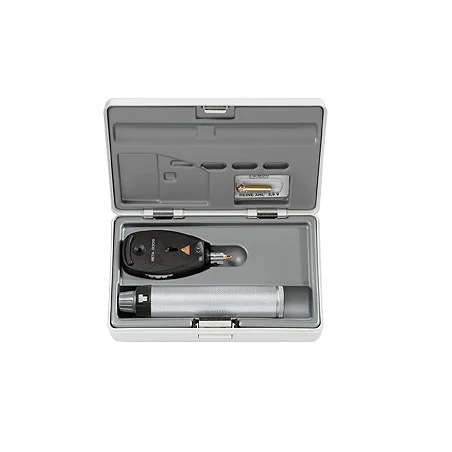 Ophthalmoskop HEINE BETA 200 S 2,5 V mit Batteriegriff, Ersatzbirne, Hartschalenetui