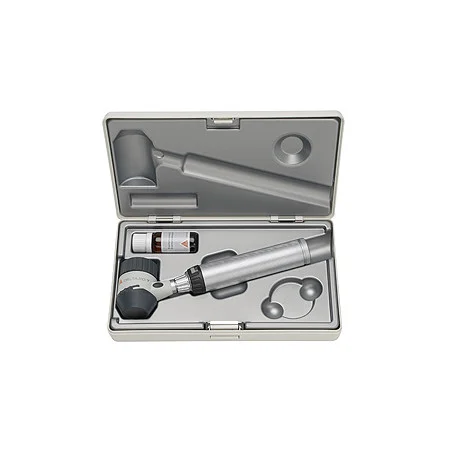 Dermatoskop HEINE DELTA 20 T LED, mit USB-Ladegriff, Kabel, Netzteil, Etui, Gravur