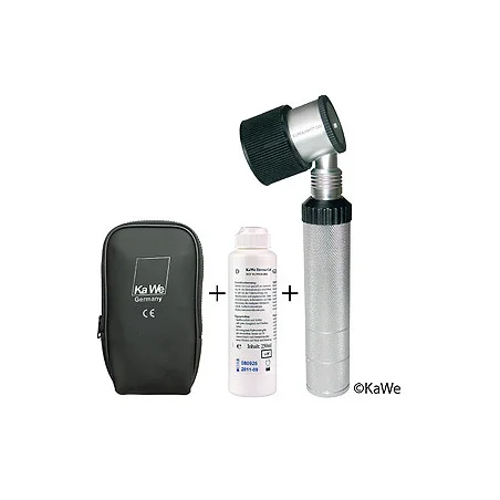 Dermatoskop EUROLIGHT D30, 2,5V, inklusive Reißverschlusstasche