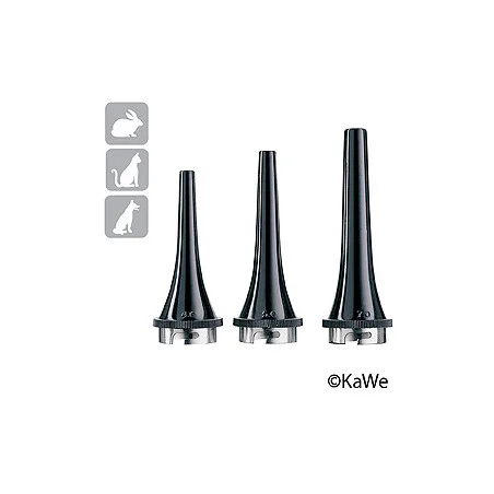 Reusable ear funnel Veterinary Set, Ø 4.0 / 5.0 / 