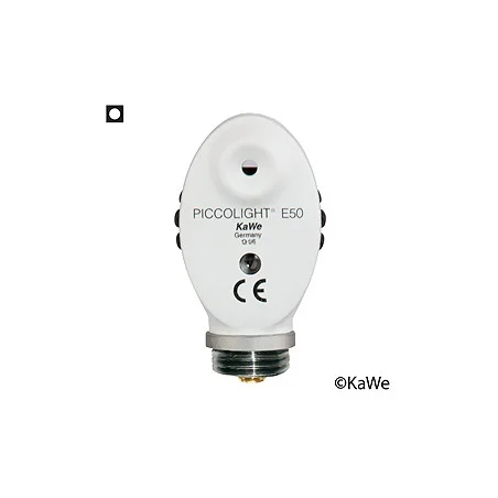 Ophthalmoskop-Kopf PICCOLIGHT E50, 2,5V, stone, 1 Blende