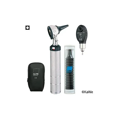 Diagnostik-Set, Otoskop EUROLIGHT C10 und Ophthalmoskop E10 mit Zubehör