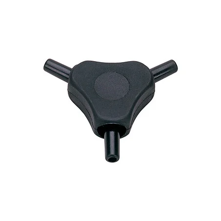 Y-Stück, kunststoff schwarz