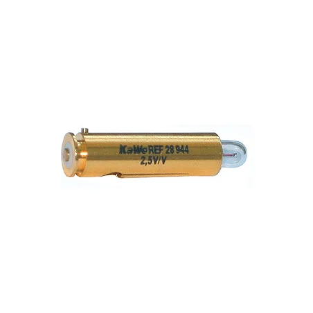 Vacuum bulb, 2.5 V, for ophthalmoscopes and dermat