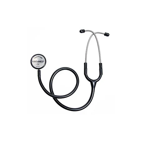 LuxaScope Sonus Adult Doppelkopf-Stethoskop, für Erwachsene, schwarz