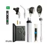 Diagnostik-Set, Otoskop COMBILIGHT F.O.30 und EUROLIGHT E36 (EU) mit Batteriegriff und Zubehör