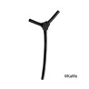 Y-hose, approx.55 cm long, black