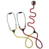 Plano training stethoscope for nurses, red-yellow